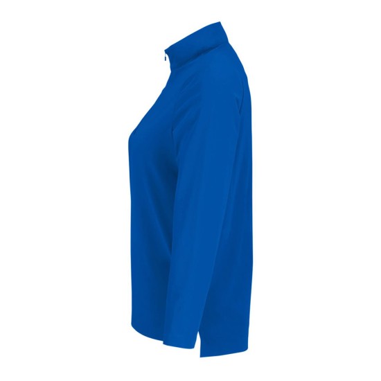 CUSTOM DEVON & JONES WOMENS CROWNLUX PERFORMANCE® WINDSOR WELDED QUARTER-ZIP PULLOVER CUSTOM DEVON & JONES WOMENS CROWNLUX PERFORMANCE® WINDSOR WELDED QUARTER-ZIP PULLOVER
