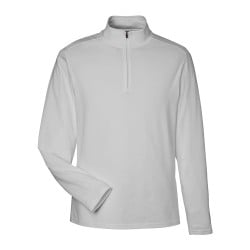 CUSTOM DEVON & JONES MENS RALEIGH STRETCH QUARTER-ZIP PULLOVER CUSTOM DEVON & JONES MENS RALEIGH STRETCH QUARTER-ZIP PULLOVER