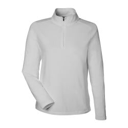 CUSTOM DEVON & JONES WOMENS RALEIGH STRETCH QUARTER-ZIP PULLOVER CUSTOM DEVON & JONES WOMENS RALEIGH STRETCH QUARTER-ZIP PULLOVER