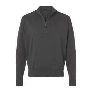 CUSTOM DEVON & JONES MENS NEW CLASSICS QUARTER-ZIP PULLOVER CUSTOM DEVON & JONES MENS NEW CLASSICS QUARTER-ZIP PULLOVER
