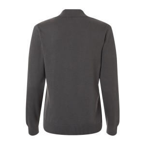 CUSTOM DEVON & JONES WOMENS NEW CLASSICS QUARTER-ZIP PULLOVER BACK CUSTOM DEVON & JONES WOMENS NEW CLASSICS QUARTER-ZIP PULLOVER BACK
