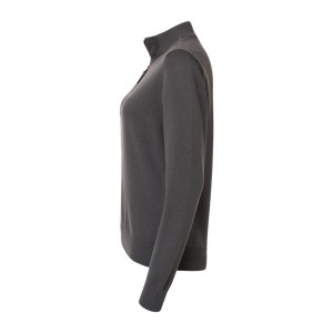CUSTOM DEVON & JONES WOMENS NEW CLASSICS QUARTER-ZIP PULLOVER LEFT CUSTOM DEVON & JONES WOMENS NEW CLASSICS QUARTER-ZIP PULLOVER LEFT