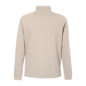 CUSTOM NORTH END MENS RHYTHM WAFFLE QUARTER-ZIP PULLOVER BACK CUSTOM NORTH END MENS RHYTHM WAFFLE QUARTER-ZIP PULLOVER BACK