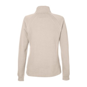 CUSTOM NORTH END WOMENS RHYTHM WAFFLE CROSS-NECK PULLOVER BACK CUSTOM NORTH END WOMENS RHYTHM WAFFLE CROSS-NECK PULLOVER BACK