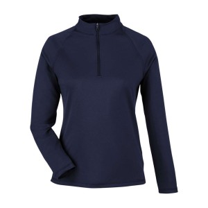 CUSTOM NORTH END WOMENS EXPRESS TECH PERFORMANCE PIQUE QUARTER-ZIP PULLOVER CUSTOM NORTH END WOMENS EXPRESS TECH PERFORMANCE PIQUE QUARTER-ZIP PULLOVER