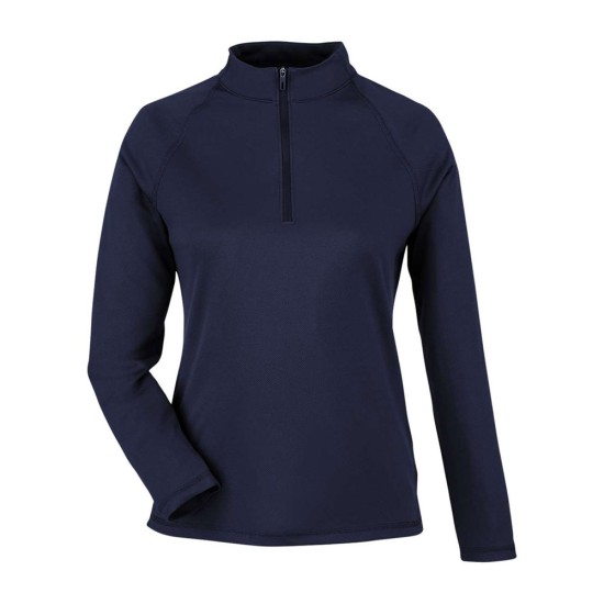 CUSTOM NORTH END WOMENS EXPRESS TECH PERFORMANCE PIQUE QUARTER-ZIP PULLOVER CUSTOM NORTH END WOMENS EXPRESS TECH PERFORMANCE PIQUE QUARTER-ZIP PULLOVER