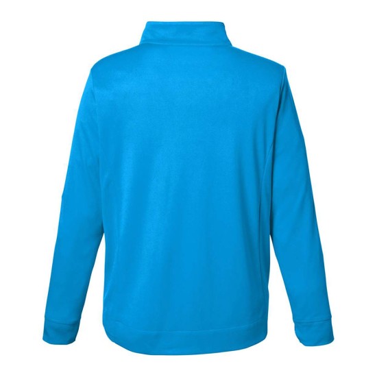 CUSTOM CORE365 MENS MARKET SNAG PROTECT MESH COLORBLOCK QUARTER-ZIP PULLOVER