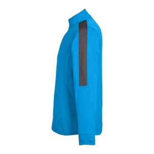 CUSTOM CORE365 MENS MARKET SNAG PROTECT MESH COLORBLOCK QUARTER-ZIP PULLOVER LEFT