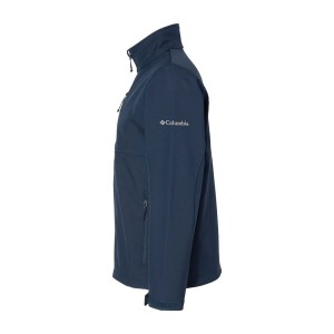 CUSTOM COLUMBIA MENS ASCENDER SOFT SHELL JACKET LEFT CUSTOM COLUMBIA MENS ASCENDER SOFT SHELL JACKET LEFT