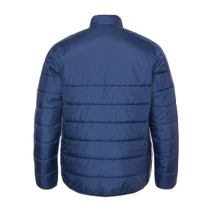 CUSTOM ADIDAS MENS 3-STRIPES PUFFER FULL-ZIP JACKET BACK CUSTOM ADIDAS MENS 3-STRIPES PUFFER FULL-ZIP JACKET BACK