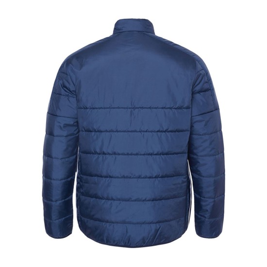 CUSTOM ADIDAS MENS 3-STRIPES PUFFER FULL-ZIP JACKET CUSTOM ADIDAS MENS 3-STRIPES PUFFER FULL-ZIP JACKET