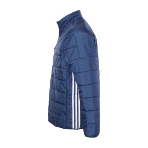 CUSTOM ADIDAS MENS 3-STRIPES PUFFER FULL-ZIP JACKET LEFT CUSTOM ADIDAS MENS 3-STRIPES PUFFER FULL-ZIP JACKET LEFT