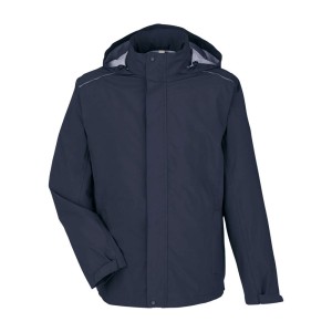 CUSTOM CORE365 MENS BARRIER RAIN JACKET
