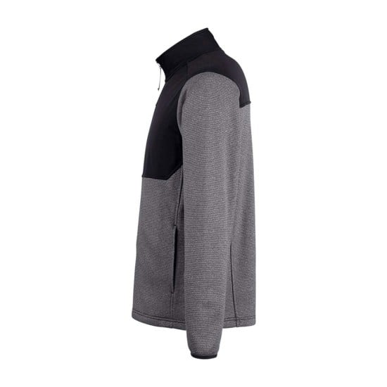 CUSTOM CORE365 MENS VENTURE HEATHERED STRIPE HYBRID JACKET