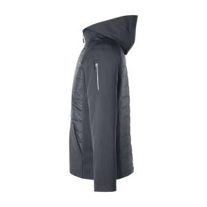 CUSTOM CORE365 UNISEX TECHNO LITE HYBRID HOODED JACKET LEFT