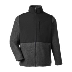 CUSTOM CORE365 MENS JOURNEY SUMMIT HYBRID FULL-ZIP CUSTOM CORE365 MENS JOURNEY SUMMIT HYBRID FULL-ZIP
