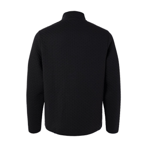 CUSTOM DEVON & JONES MENS BERKLEY TEXTURED FULL-ZIP JACKET BACK