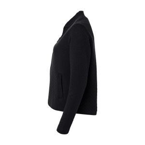 CUSTOM DEVON & JONES WOMENS BERKELEY TEXTURED FULL-ZIP JACKET LEFT