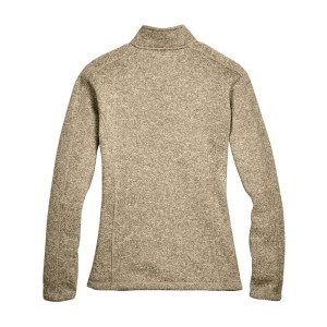 CUSTOM DEVON & JONES WOMENS BRISTOL FULL-ZIP SWEATER FLEECE JACKET BACK