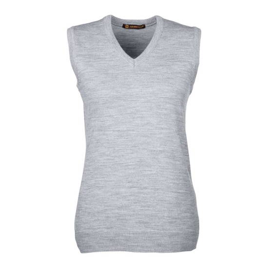 CUSTOM HARRITON WOMENS PIBLOC™ V-NECK SWEATER VEST