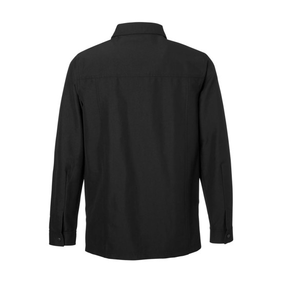 CUSTOM HARRITON UNISEX FLEX TWILL OVERSHIRT JACKET