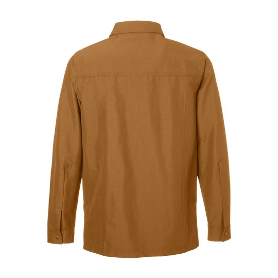 CUSTOM HARRITON UNISEX FLEX TWILL OVERSHIRT JACKET