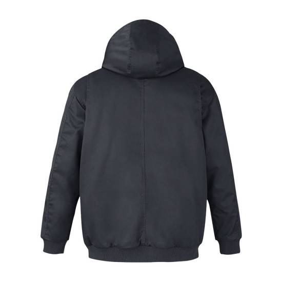 CUSTOM HARRITON UNISEX TALL CLIMABLOC® HEAVYWEIGHT HOODED FULL-ZIP JACKET