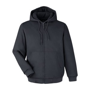 CUSTOM HARRITON UNISEX TALL CLIMABLOC® HEAVYWEIGHT HOODED FULL-ZIP JACKET