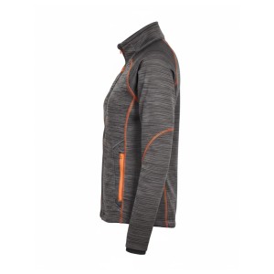 CUSTOM NORTH END WOMENS FLUX MÉLANGE BONDED FLEECE JACKET LEFT