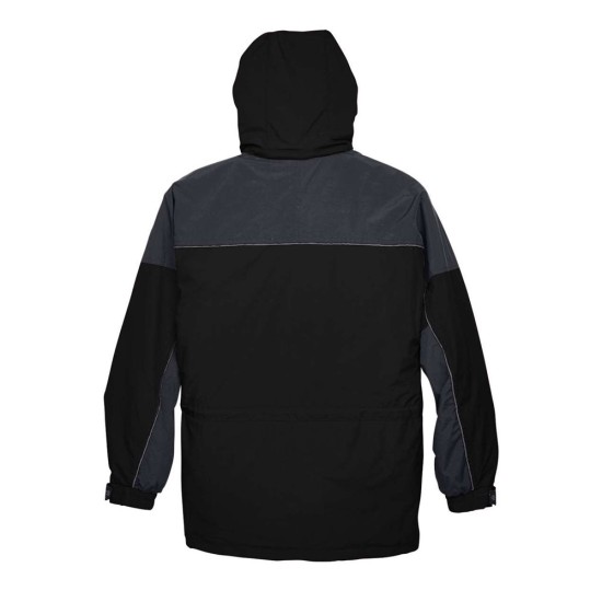 CUSTOM NORTH END MENS 3-IN-1 TWO-TONE PARKA