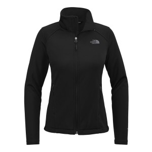 CUSTOM THE NORTH FACE® RIDGEWALL SOFT SHELL LADIES JACKET FL CUSTOM THE NORTH FACE® RIDGEWALL SOFT SHELL LADIES JACKET FL