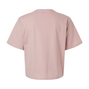 CUSTOM AMERICAN APPAREL WOMEN'S FINE JERSEY BOXY CROP TEE BACK