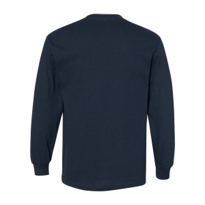CUSTOM AMERICAN APPAREL UNISEX HEAVYWEIGHT COTTON LONG SLEEVE TEE BACK