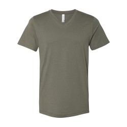 CUSTOM BELLA + CANVAS JERSEY V-NECK TEE