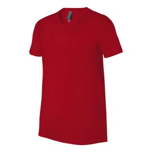 BELLA + CANVAS JERSEY V-NECK TEE LEFT