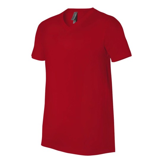 CUSTOM BELLA + CANVAS JERSEY V-NECK TEE