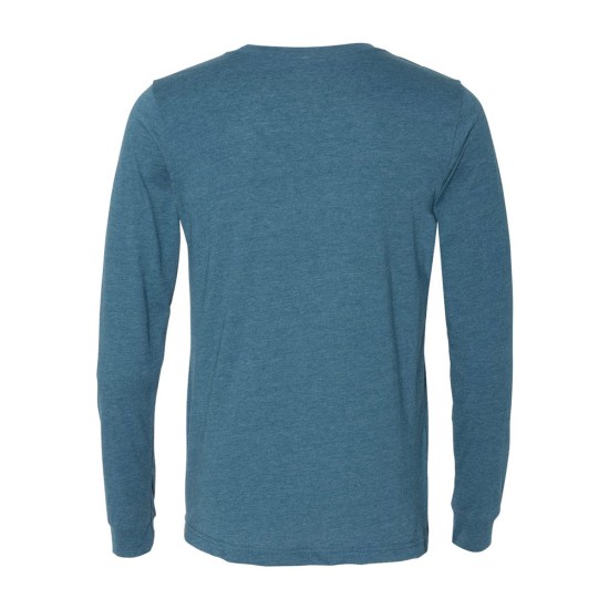 CUSTOM BELLA + CANVAS HEATHER CVC LONG SLEEVE TEE CUSTOM BELLA + CANVAS HEATHER CVC LONG SLEEVE TEE