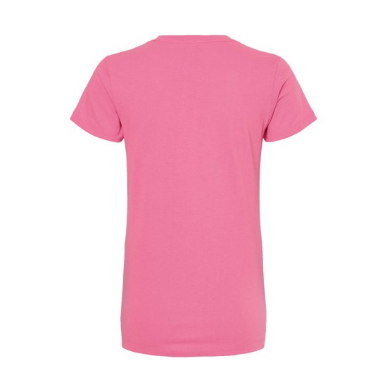 CUSTOM M&O WOMENS GOLD SOFT TOUCH T-SHIRT