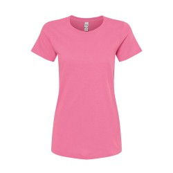 CUSTOM M&O WOMENS GOLD SOFT TOUCH T-SHIRT