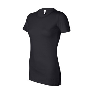 BELLA + CANVAS WOMENS SLIM FIT TEE LEFT