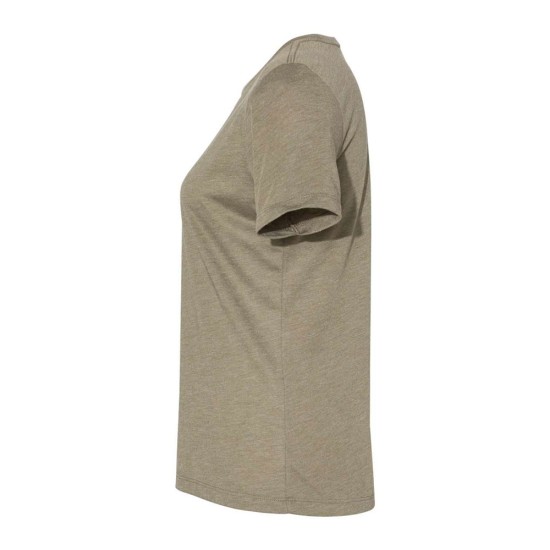 CUSTOM BELLA + CANVAS WOMENS RELAXED FIT TRIBLEND TEE