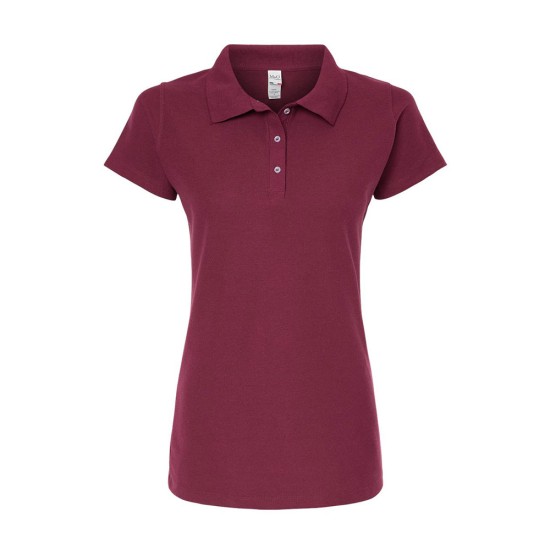 CUSTOM M&O WOMEN'S SOFT TOUCH POLO