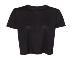 CUSTOM BELLA + CANVAS WOMEN'S FLOWY CROP TEE