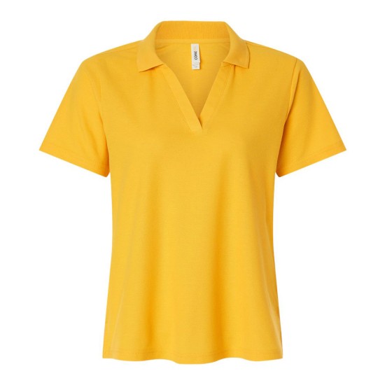 CUSTOM CORE365 WOMENS RESOLVE CVC PERFORMANCE PIQUE POLO CUSTOM CORE365 WOMENS RESOLVE CVC PERFORMANCE PIQUE POLO