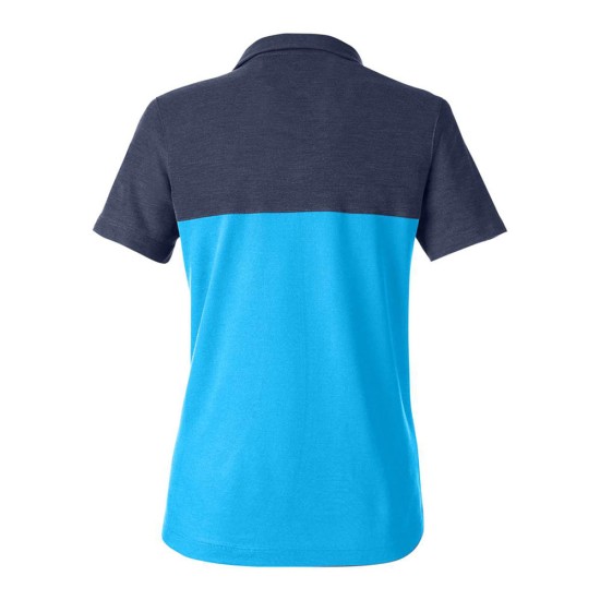 CUSTOM CORE365 WOMENS FUSION CHROMASOFT™ COLORBLOCK POLO