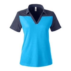 CUSTOM CORE365 WOMENS FUSION CHROMASOFT™ COLORBLOCK POLO