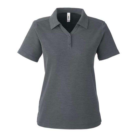 CUSTOM CORE365 WOMENS FUSION CHROMASOFT™ PIQUE POLO