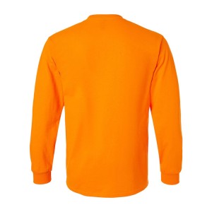 CUSTOM GILDAN UNISEX ULTRA COTTON® LONG SLEEVE POCKET T-SHIRT BACK