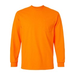 CUSTOM GILDAN UNISEX ULTRA COTTON® LONG SLEEVE POCKET T-SHIRT