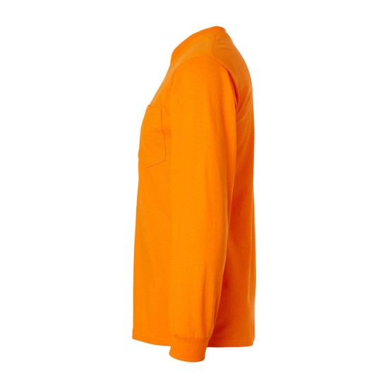 CUSTOM GILDAN UNISEX ULTRA COTTON® LONG SLEEVE POCKET T-SHIRT